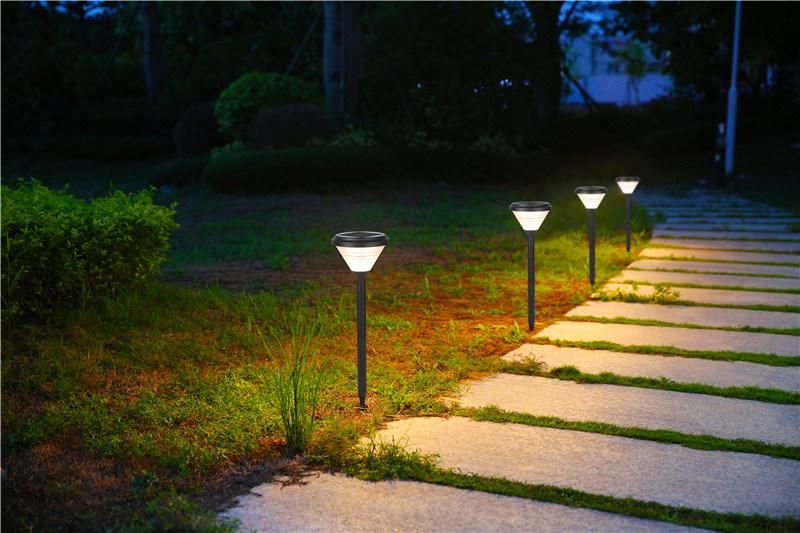 Garden LED Outdoor House Courtyard Pool Pillar Solar Post Lights