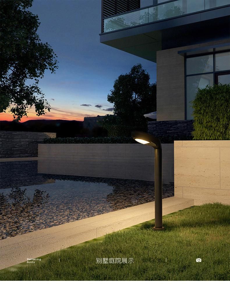 New LED Outdoor Community Garden Garden Light 5W Ground Plug Light Douban Style Solar Lawn Light Manufacturer