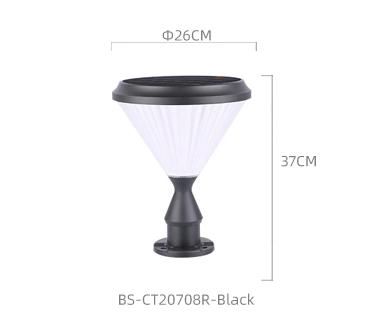 Bspro IP65 Smart New Type High Power Outdoor Waterproof Garden All in One Wall Lamp Light