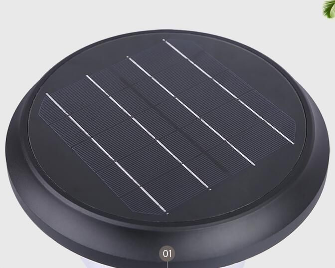 Portable Solar Product Outdoor 3W Solar Gate Light with Solar Panel