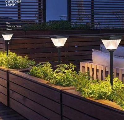 Wholesale Price Wholesale Waterproof Outdoor Garden Pathway 1W Solar Landscape Light with Warm White