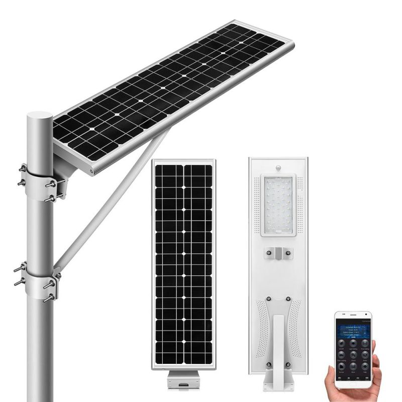 Outdoor 30W Highway APP All in One Solar Street Lighting