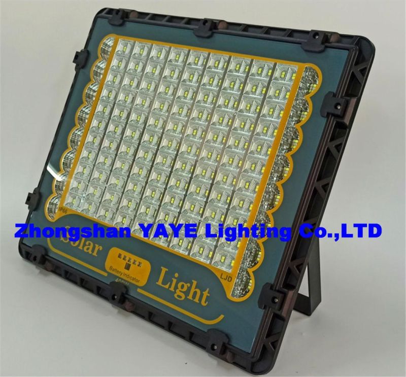 Yaye 2021 Hot Sell 50W 100W 150W 200W 300W 400W Solar LED Floodlight with Radar Sensor/Remote Controller