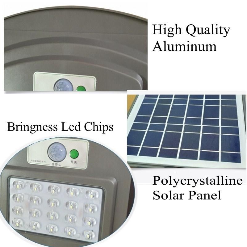 90W Solar LED Street with Radar+PIR Motion Sensor