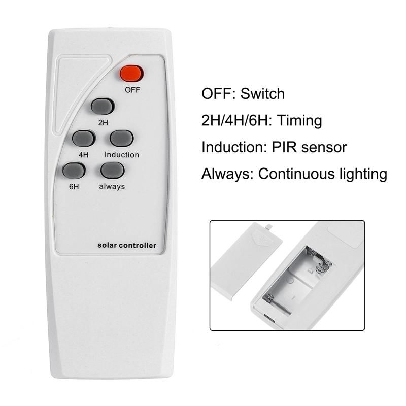 Remote Controller Outdoor Lighting Motion Sensor Outdoor Wall Lamp+Remote