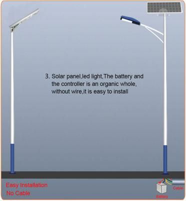 Waterproof Outdoor Plans Solar Powered Lamp LED Flood Street Light