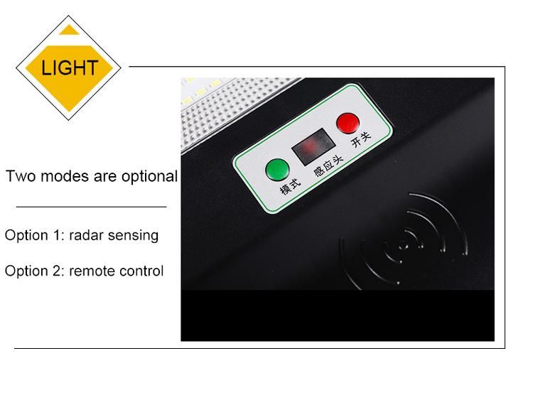 120W Solar Integrated Street Lights Cheap But Good Brightness