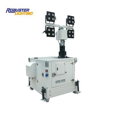 Australia Standard Kubota Diesel Generator LED Flood Light Tower