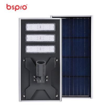 Bspro Manufactures All in One Integrated Lights Outside High Power Cell Road Lamp LED Solar Street Light