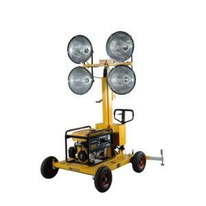 Skl-2000 Construction Hot Sale Mobile Petrol Light Tower Robin Engine