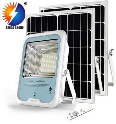 Motion Sensor Waterproof IP66 Integrated 30W 60W 90W 120W Outdoor All in One Solar LED Flood Light