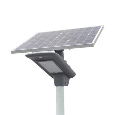 40W Outdoor Cool White Lighting Rotatable Solar Cell Street Light