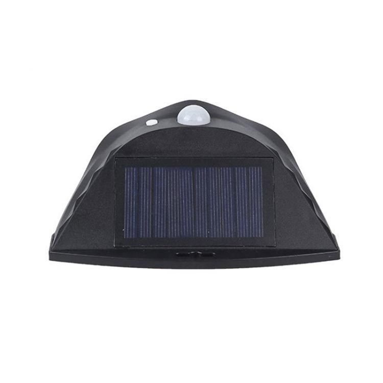 High Lumen Solar Panel Charging Wireless Waterproof Human Sensor Security LED Solar Wall Light