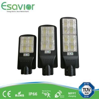 Esavior F Series All in One LED Solar Light for Pathway/Roadway/Garden/Wall Lighting