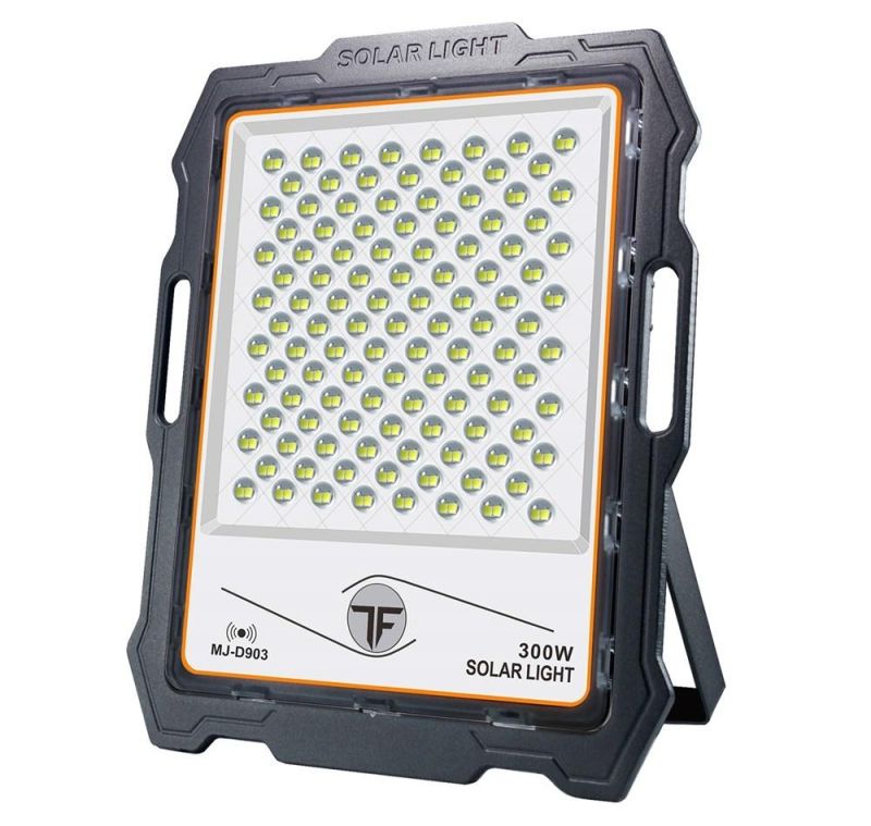 Yaye 2021 Hottest Sell Motion Sensor Integrated LED Solar Floodlight 300W with Remote Controller & 100W/200W/300W/400W/600W Available / 1000PCS Stock