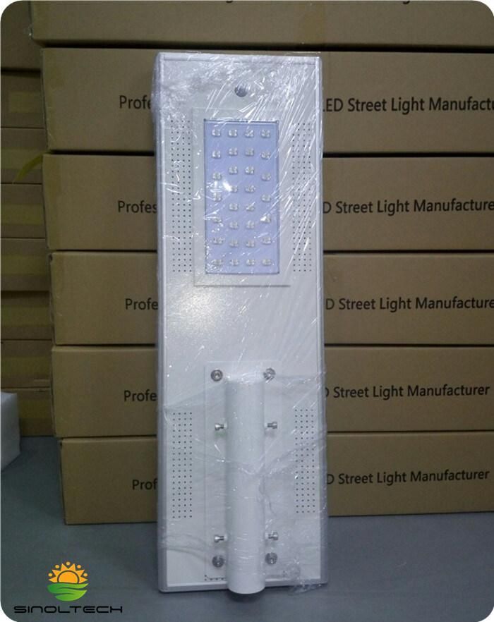 Integrated Solar Power LED Street Light for Countryside Lighting