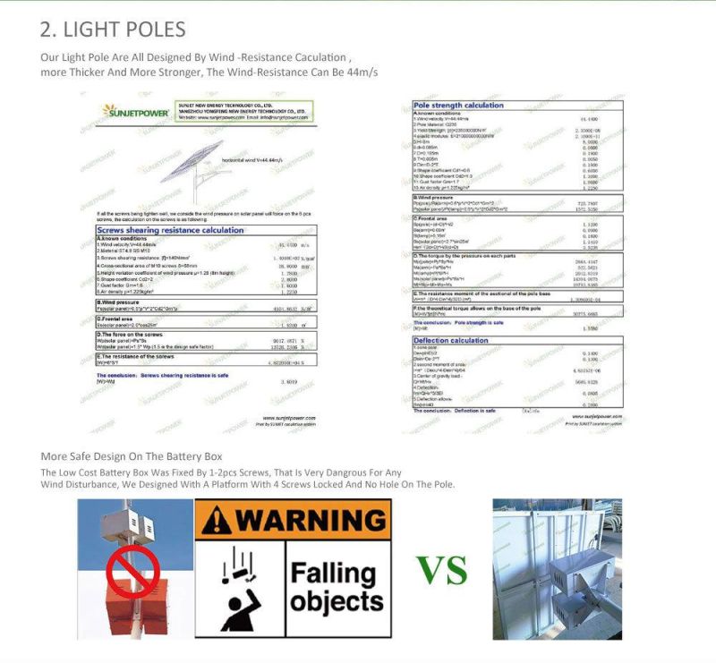 Solar Energy Systems All in One Solar Street Light