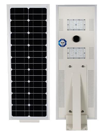 TUV ISO Cer. Outdoor Integrated LED Solar Street Garden Lights 20W