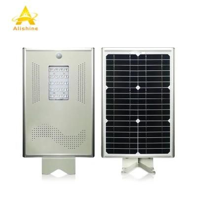 4-5m Mounting Height PIR Motion Sensor 20W LED Solar Light