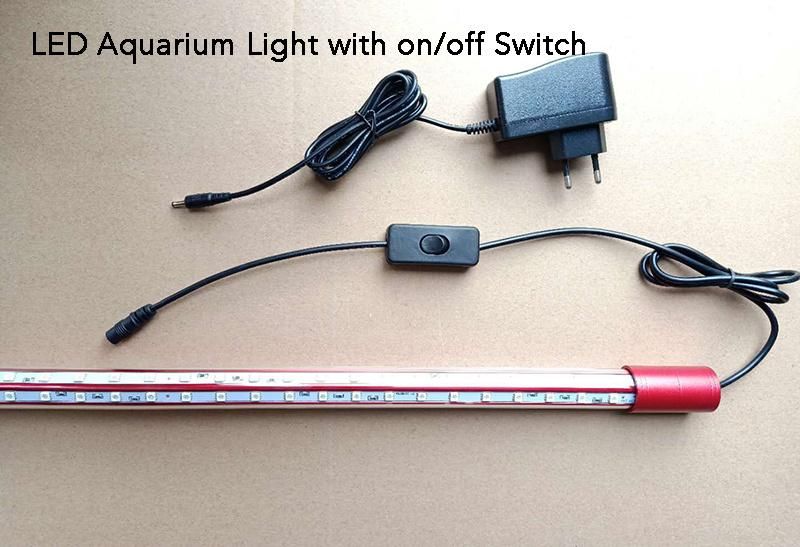 Waterproof Submersible LED Aquarium Lights for Arowanas 60cm