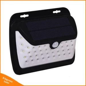 42 LED Wide Angle Security Motion Sensor Solar Power Garden Lamp with IP65 Waterproof