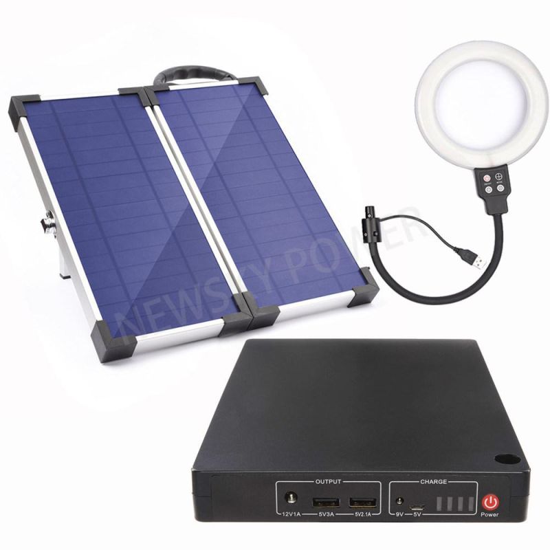 Outdoor Camping Lamp Portable Solar Power System Solar Table Lights