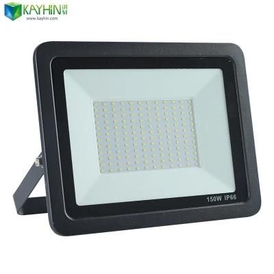 High Lumen Aluminium IP65 10W 20W 30W 50W 100W 150W 200W LED Flood Light for Outdoor Lighting Slim 150lm/W Industrial Flood Light