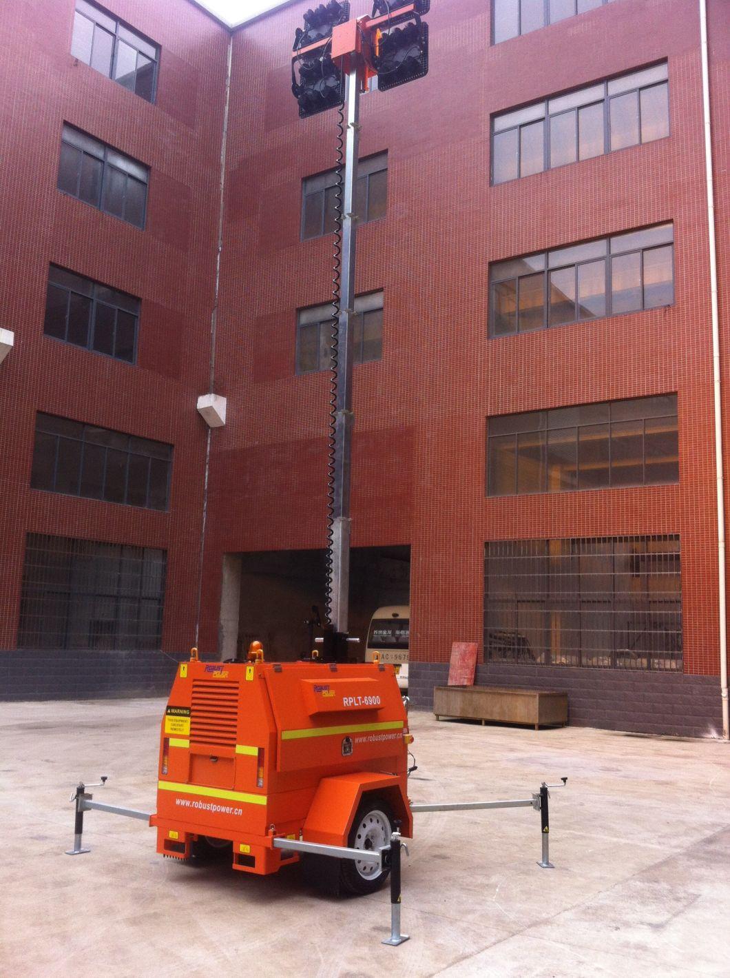 Portable Flood Light Tower with Generator (RPLT-6900)