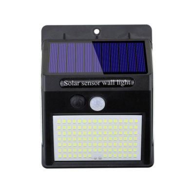 Amazon Facebook Hot Sale Quality Waterproof Lamp Outdoor Garden Light 100 LED Motion Sensor Solar Wall Light