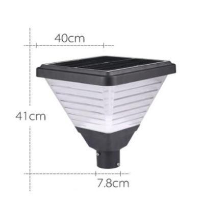 12W 20W Fast Solar Charging Garden Lamp Simplistic Outdoor Courtyard Lawn Solar Garden LED Light