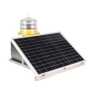 Medium-Intensity Solar Aviation Obstruction Light / L-864 Obstruction Lamps for Power Tower