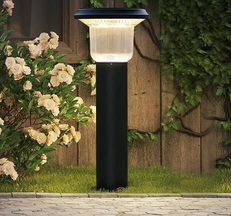 3000K 6000K Outdoor Waterproof Solar Powered Pillar for Gate Fence Pillar LED Light