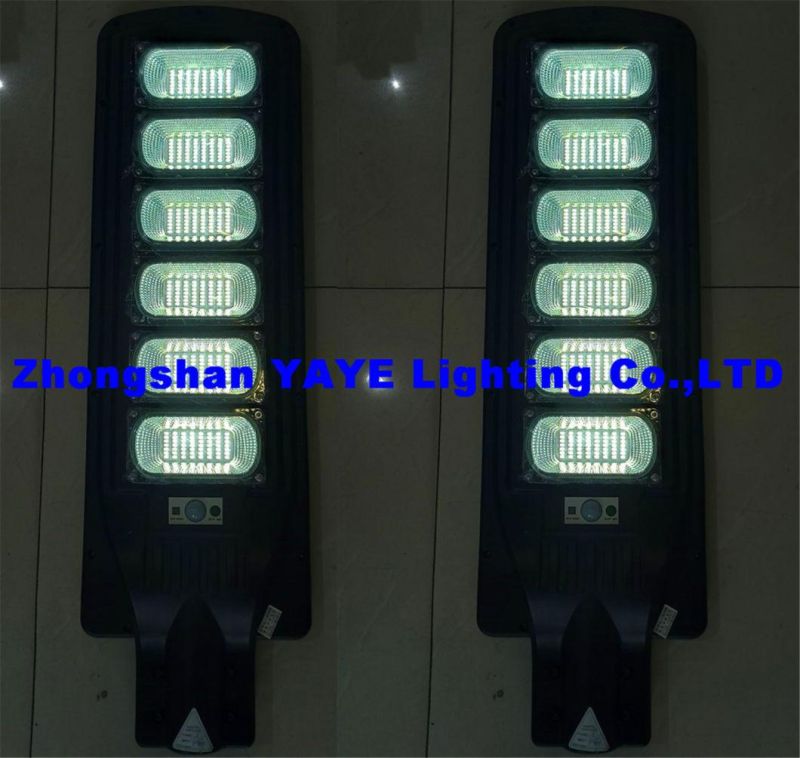 Yaye Hot Sell 250W All in One Solar LED Street Road Wall Garden Light Outdoor Light (Availabe Watt: 300W/250W/200W/150W/100W/50W)