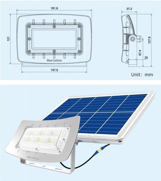 New Item Outdoor Building Lighting Solar Power LED Flood Light