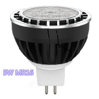 Promotion Sumsung Chip 2700 Kelvin 15/30/45/60 Beam Angle 5W MR16 LED Spotlight