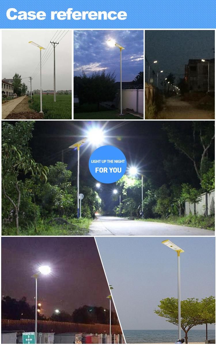 Wholesale Waterproof Solar LED Street/Road/Garden Light with Panel & Lithium Battery