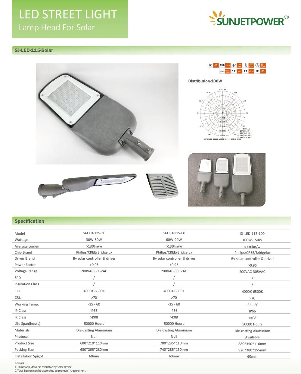 Outdoor IP65 Solar Street Lights