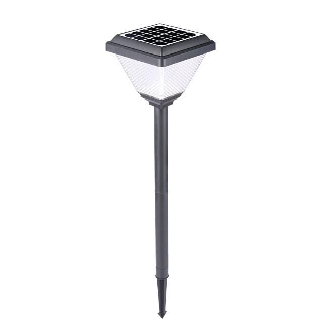 3W ABS Outdoor Solar Spike Assember Pole Small Shipping Size Garden Lawn Lights