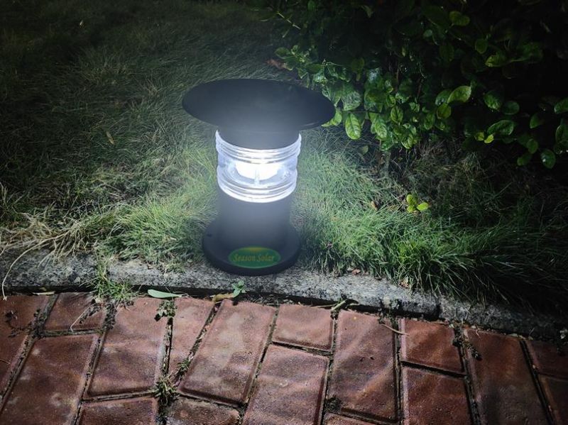 60--80cm Walkway Path Garden Decorative Outdoor Landscape Standing Lighting Pole Solar Bollard LED Light