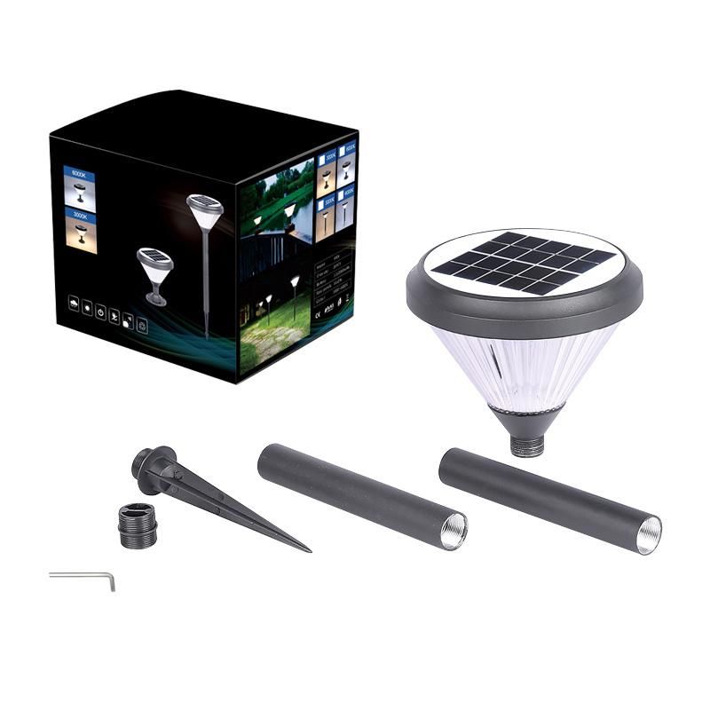 Assemble Outdoor IP66 Waterproof Garden Solar Spot Lights for Yard