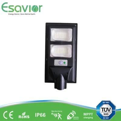 60W All in One Integrated Motion Sensor Solar LED Street Light 60W