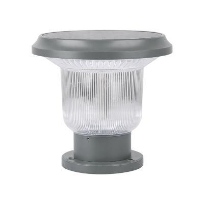 Factory Price Die-Casting Aluminum High Lumen Solar Pillar Light for Path Garden Household