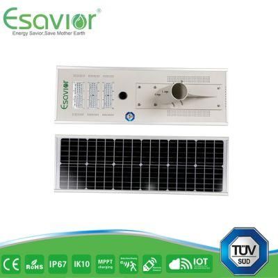 Esavior LED Lumen: 195lm/W 60W LED Light Source LED Solar Street Lights Solar Lights Outdoor Lights