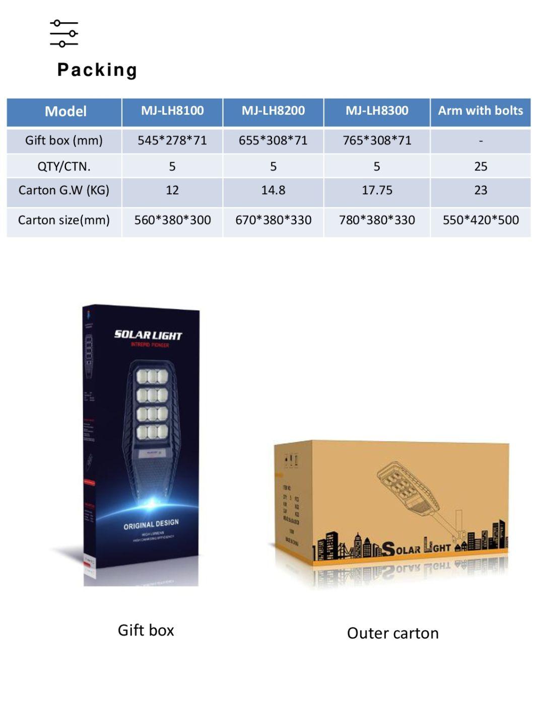 All in One Lithium Battery Controller Inegrated Solar Street Light