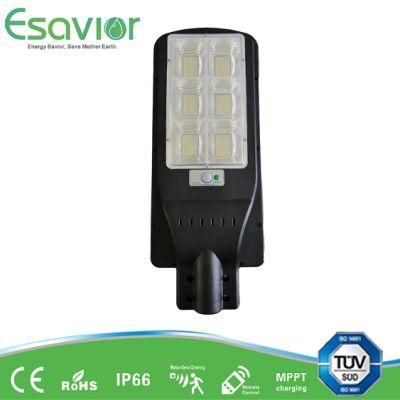 All in One Motion Sensor Integrated LED Solar Street Light 90W