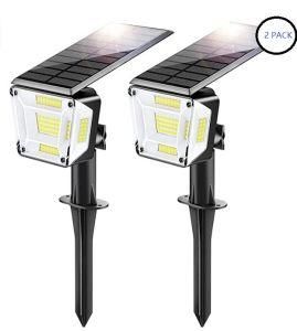 Solar Lights Outdoor Adjustable