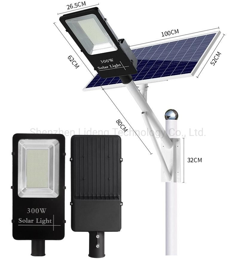 Ultra-High-Quality Project Outdoor Metal Solar Street Lights Actual Full Power Top Battery Configuration Super Large Solar Panel