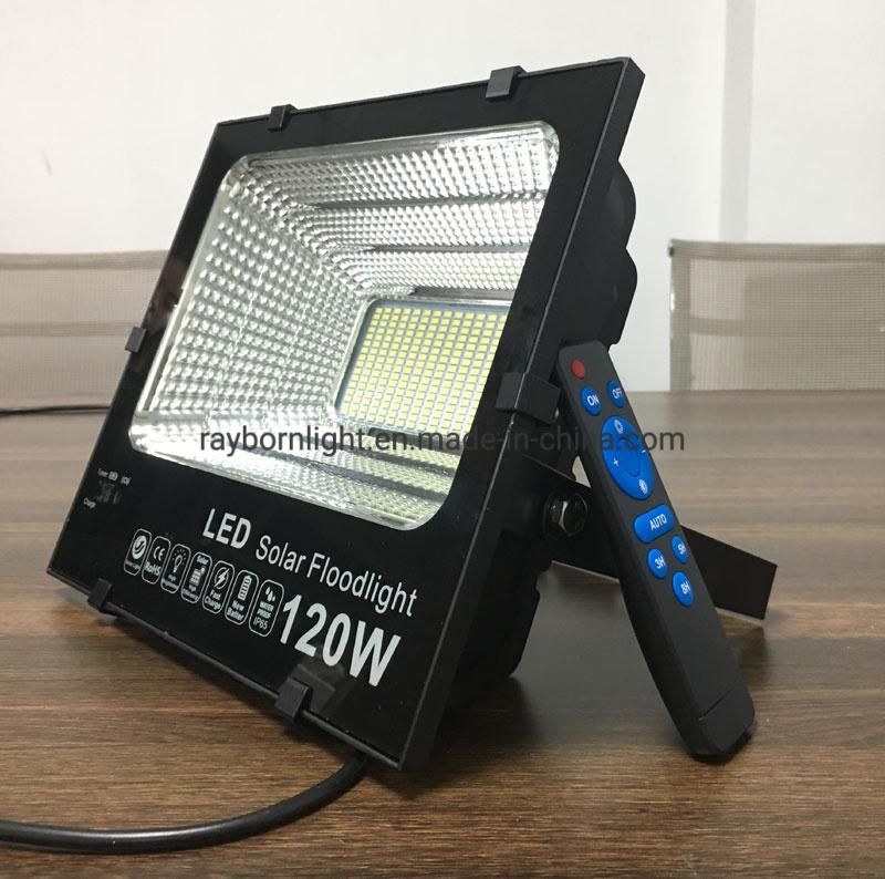 300W/200W/100W Outdoor Street Garden Park Square Solar Lamp Solar Panel Powered LED Flood Light