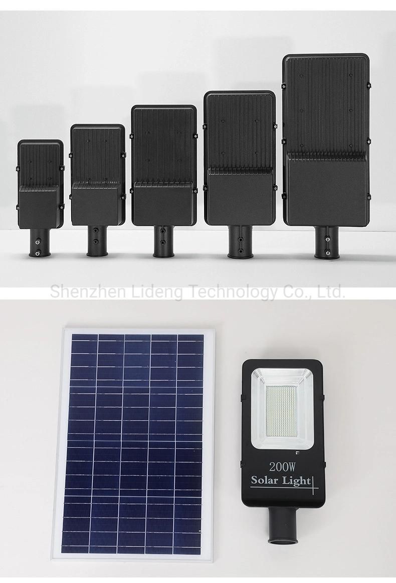 Ultra-High-Quality Project Outdoor Metal Solar Street Lights Actual Full Power Top Battery Configuration Super Large Solar Panel