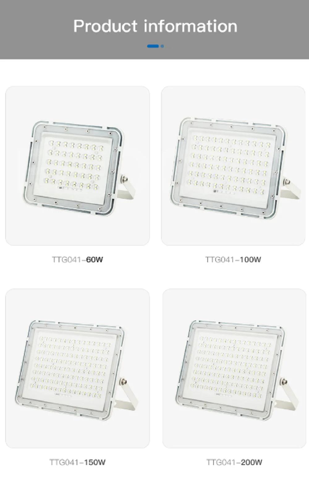 High Quality Waterproof 37500lm 300W Solar Flood Lights Outdoor Solar LED Lights